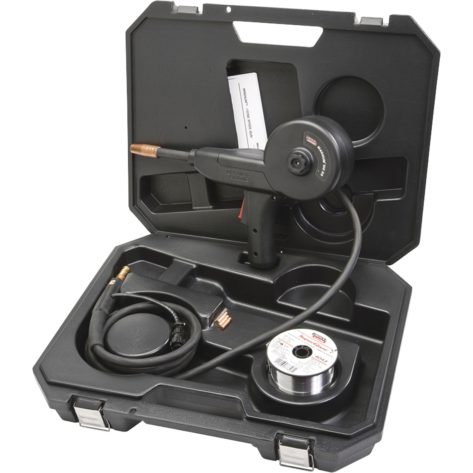 Lincoln Electric Magnum 100SG Spool Gun Kit, Fits Easy MIG Welders, Model# K2532-1